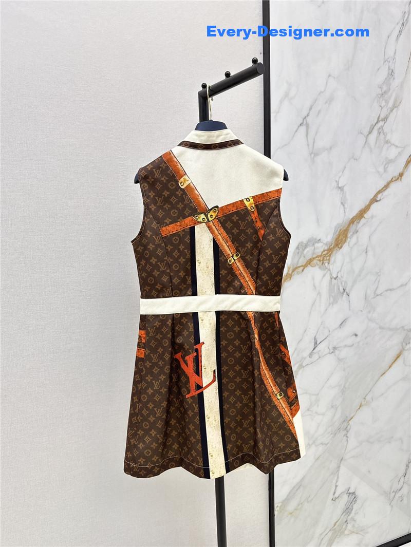 l0vis Vvtt0n lv sleeveless dress replica d&g clothing