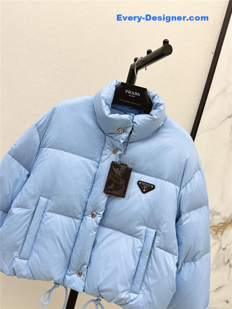 Pra*a bread short down jacket replica clothing sites