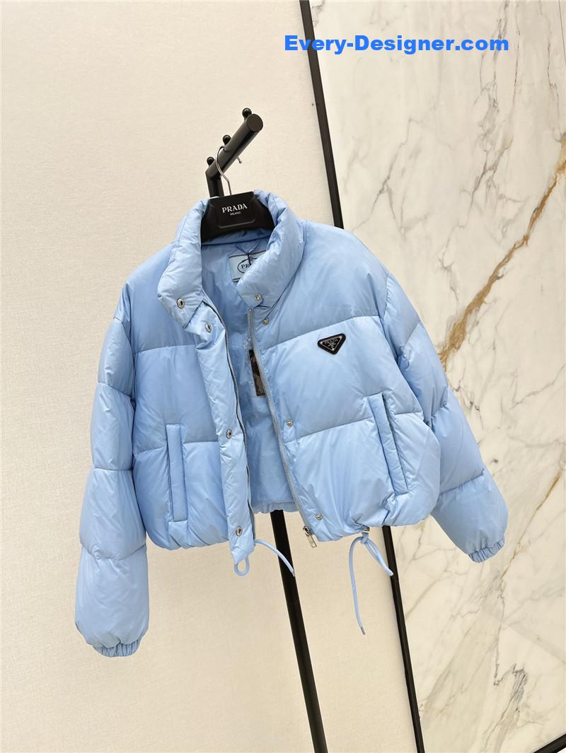 Pra*a bread short down jacket replica clothing sites