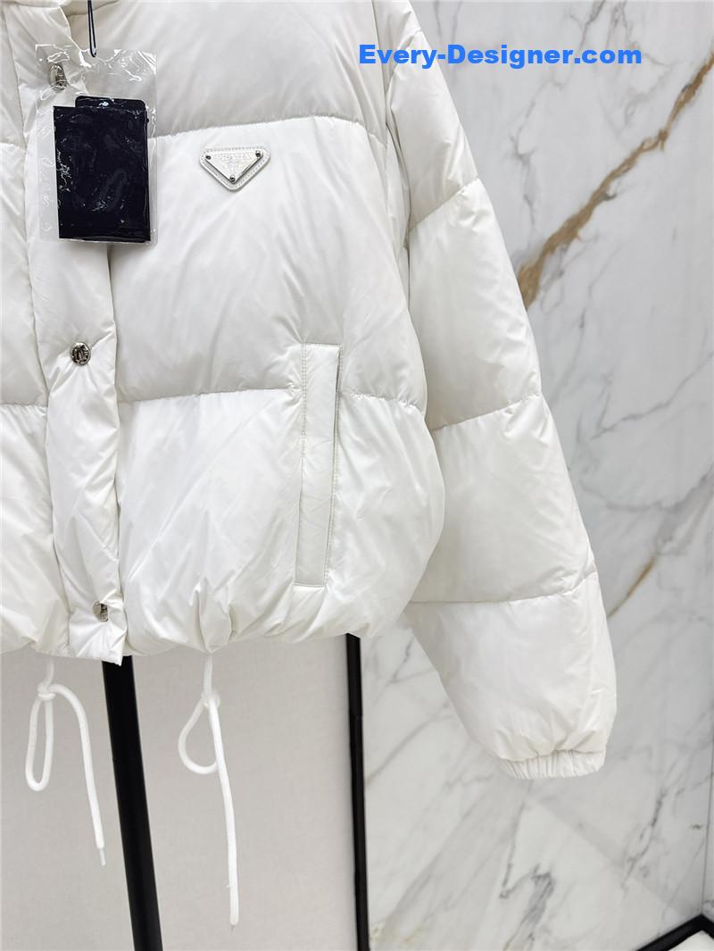 Pra*a bread short down jacket replica clothing sites