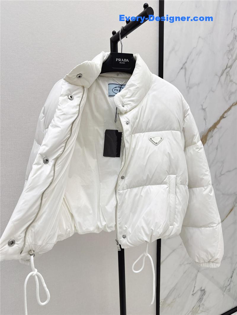 Pra*a bread short down jacket replica clothing sites