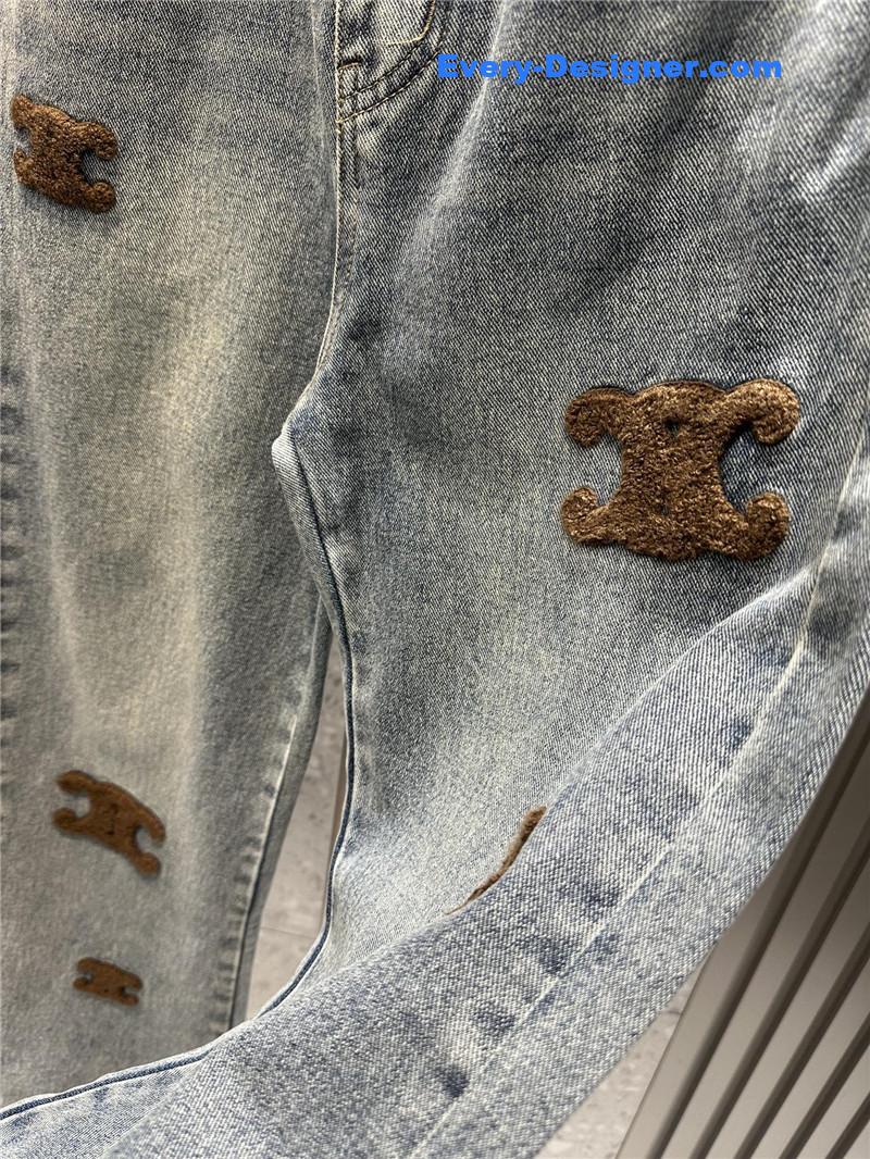 Ce1i*e straight jeans replicas clothes