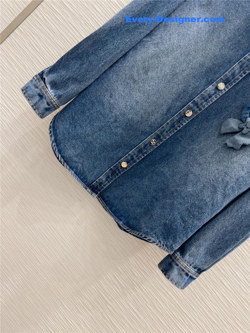 Va1e*ntin0 vintage denim shirt replica d&g clothing