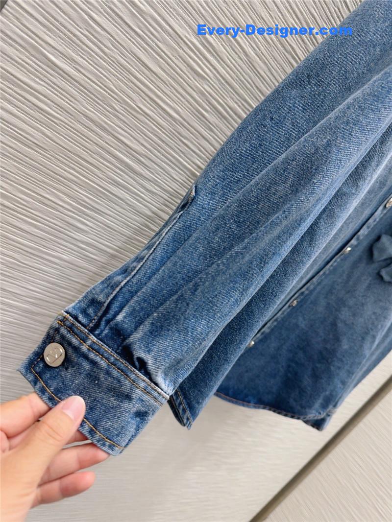 Va1e*ntin0 vintage denim shirt replica d&g clothing