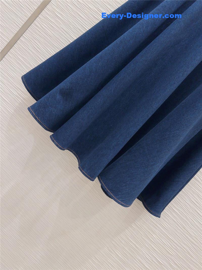 Gvc*1 denim skirt replica d&g clothing