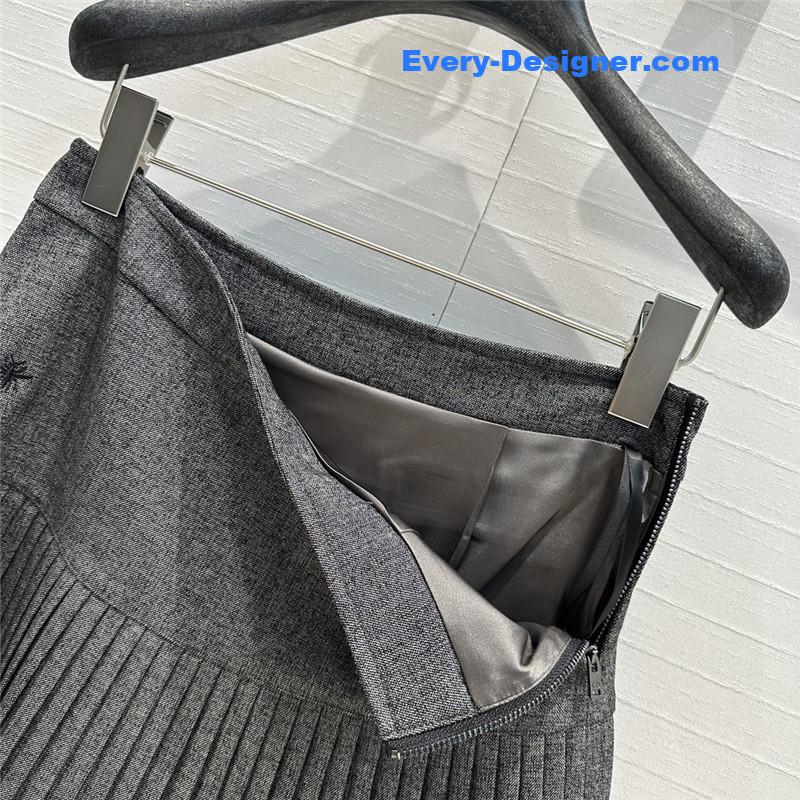 D10r grey pleated skirt replica clothing sites
