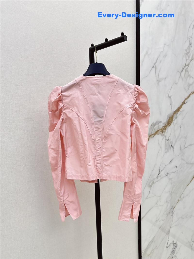 Pra*a mutton sleeve shirt replica clothing sites