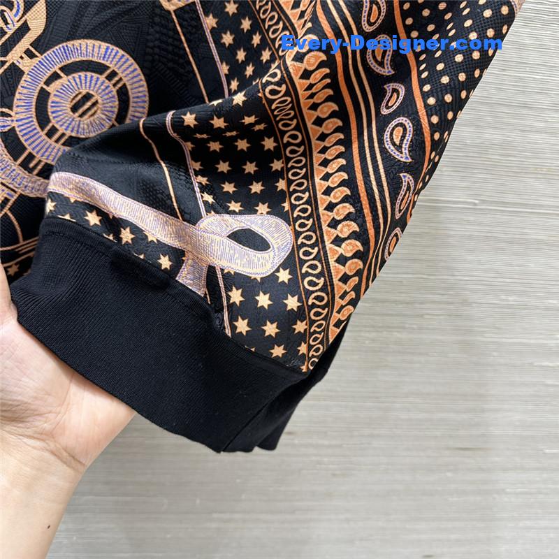 H**me5 silk cashmere short-sleeved top replica clothes