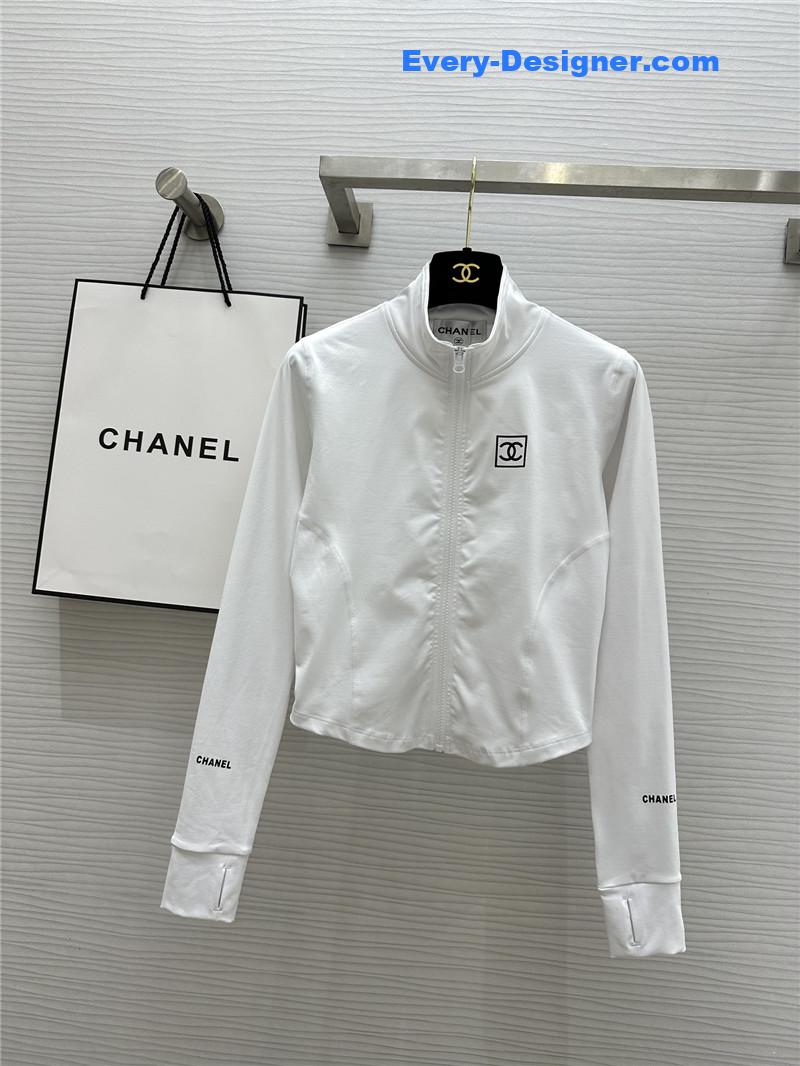 Ch**el yoga sun protection jacket replica d&g clothing