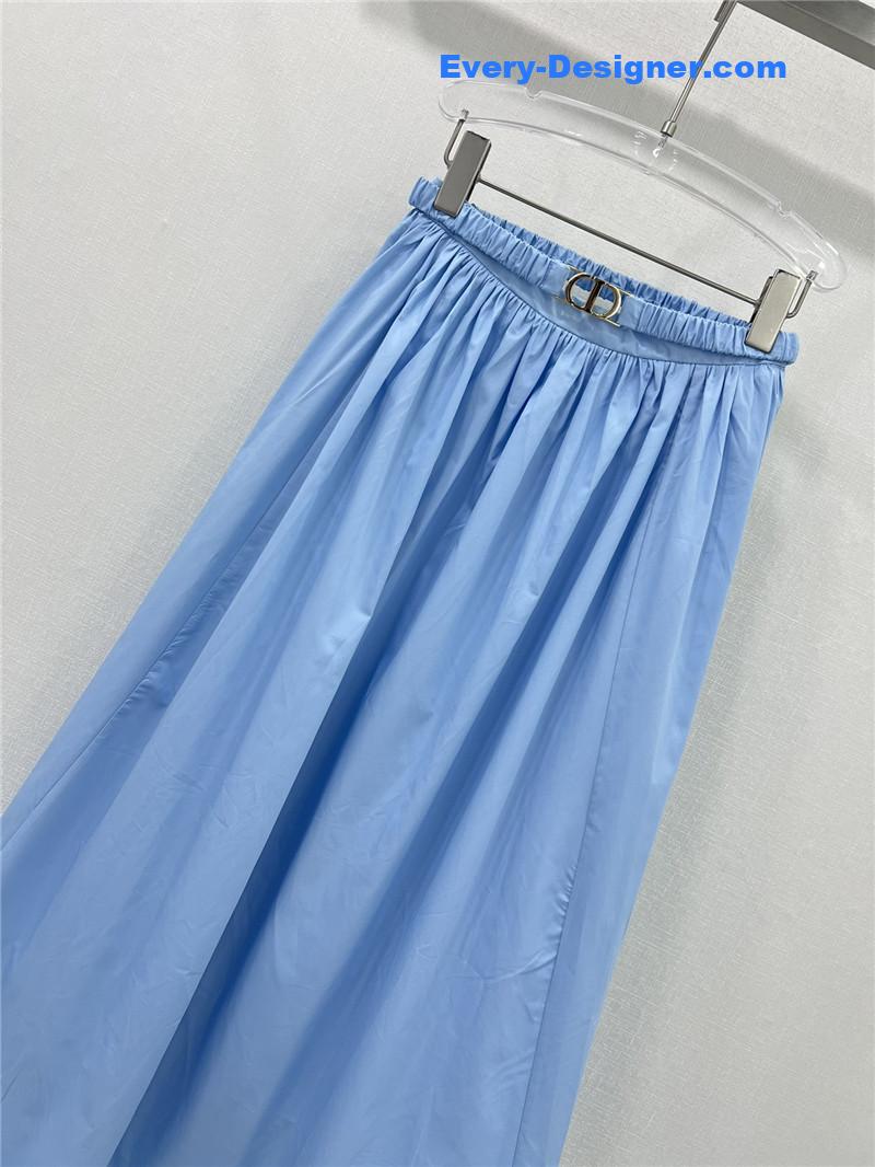D10r solid maxi skirt replica d&g clothing