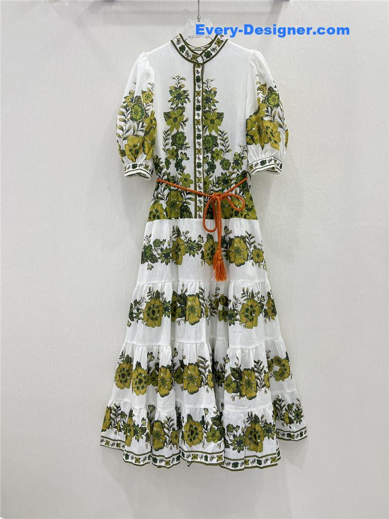 zimm palace style fashion flower dress replica clothes