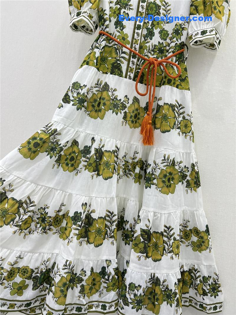zimm palace style fashion flower dress replica clothes