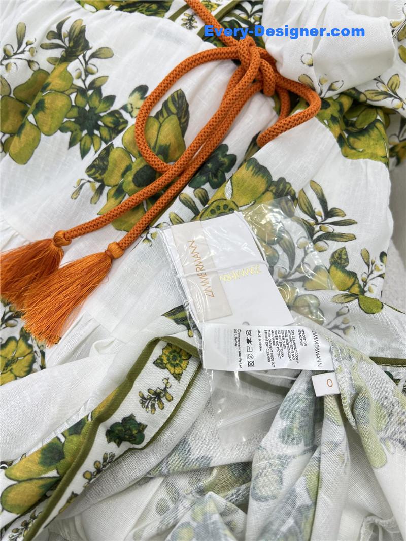 zimm palace style fashion flower dress replica clothes