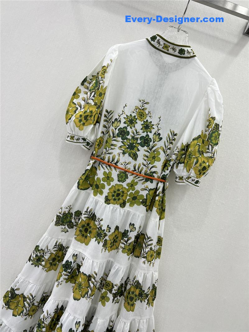 zimm palace style fashion flower dress replica clothes