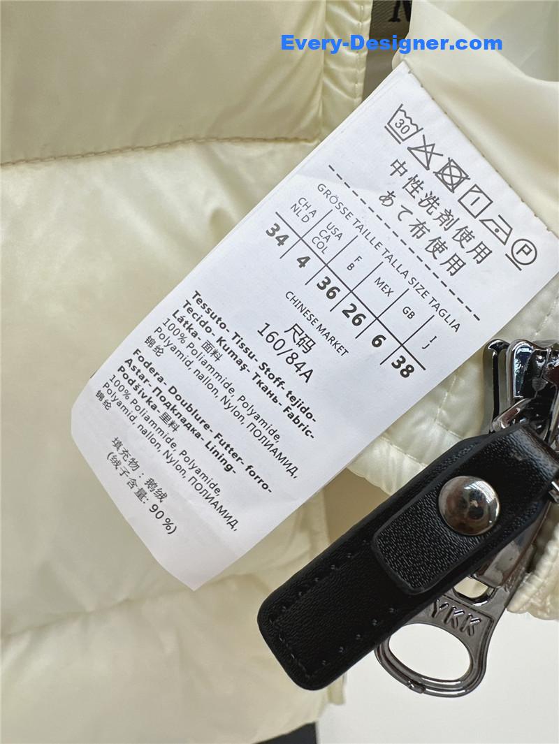 Vanitoo mid-length hooded down jacket replica clothing