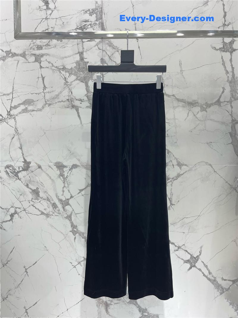 Y51 velvet pants replica d&g clothing