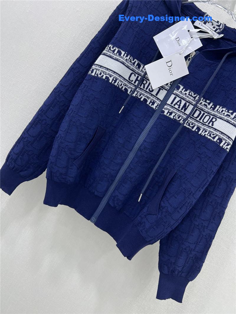 D10r obscure jacquard knitted coat replica clothing sites