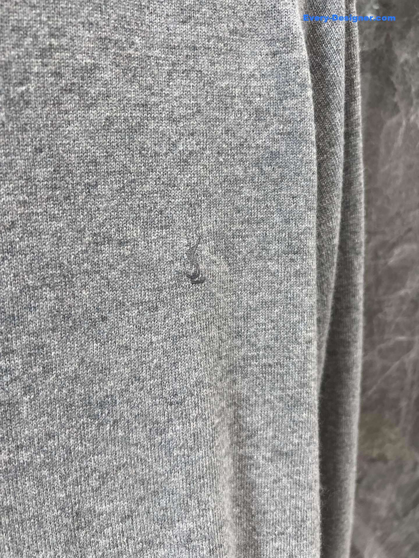 Y51 cassandre cashmere sweater in grey