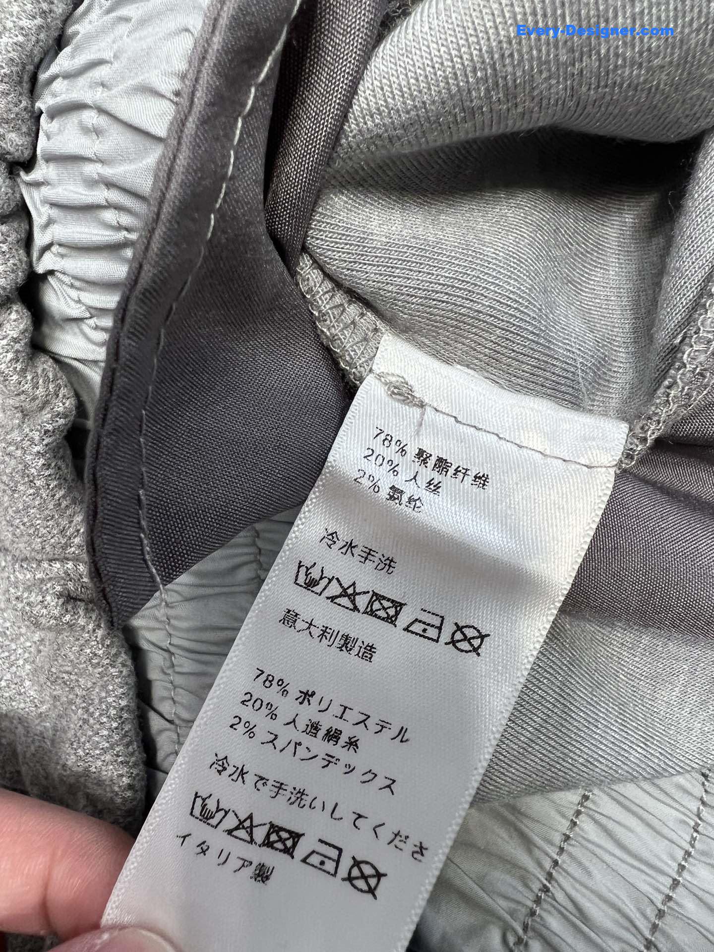 Ch**el straight wide-leg pants