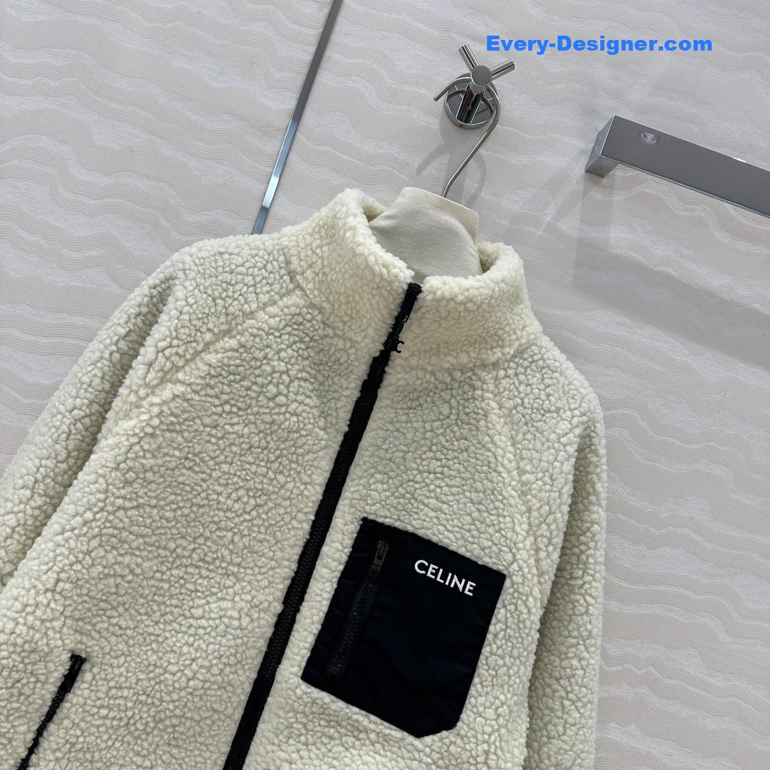 Ce1i*e polar fleece coat