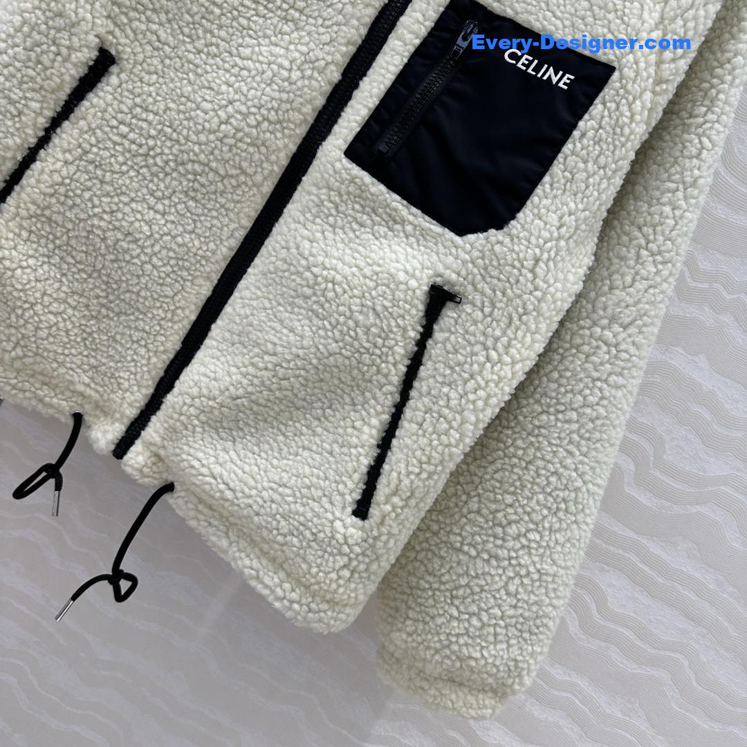 Ce1i*e polar fleece coat