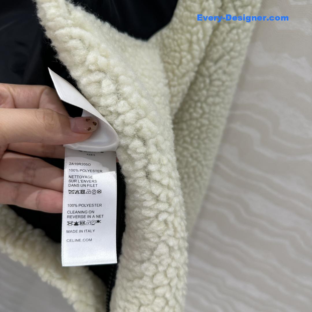 Ce1i*e polar fleece coat