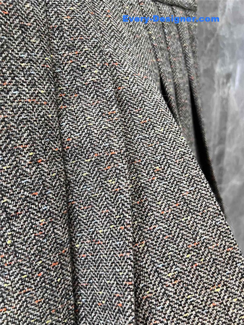 Ce1i*e short jacket + pleated skirt set