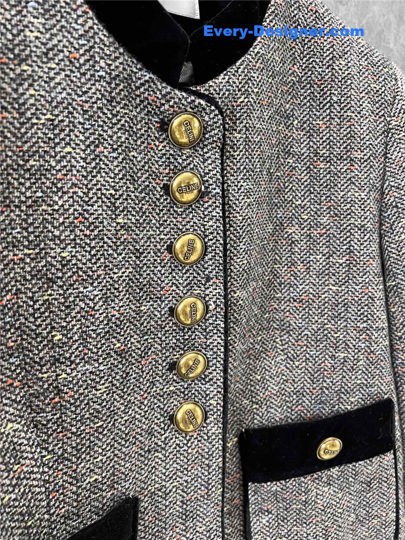 Ce1i*e short jacket + pleated skirt set