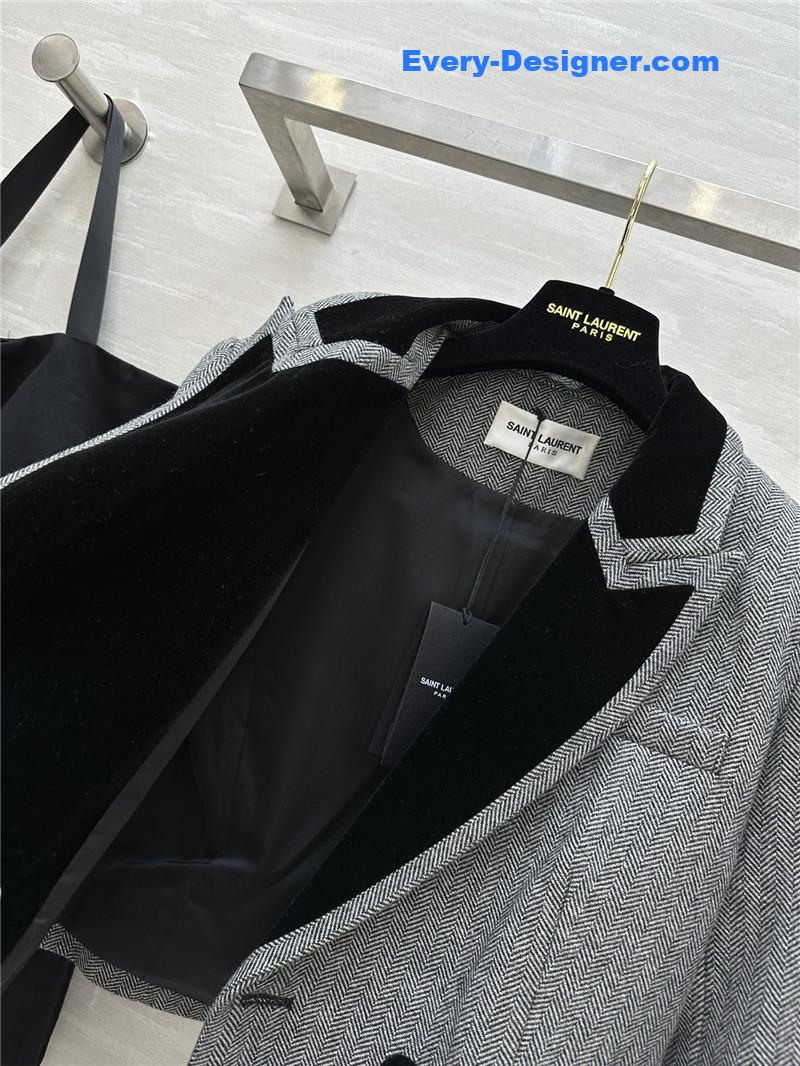 Y51 lapel suit jacket