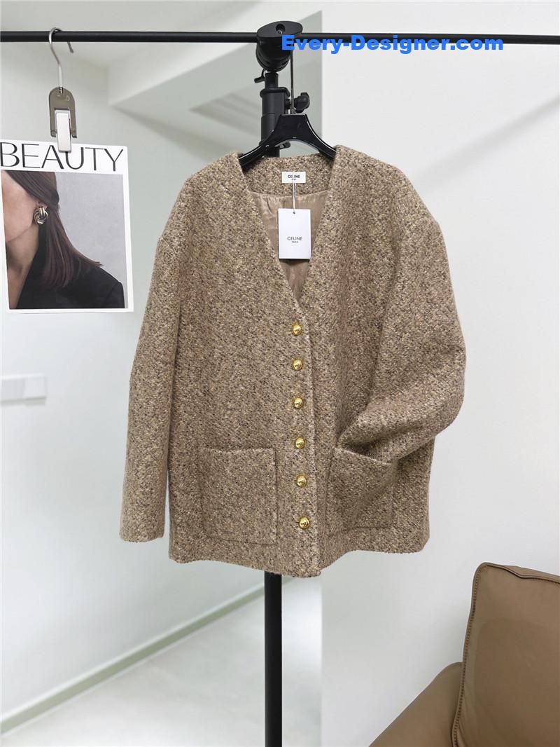 Ce1i*e wool coat