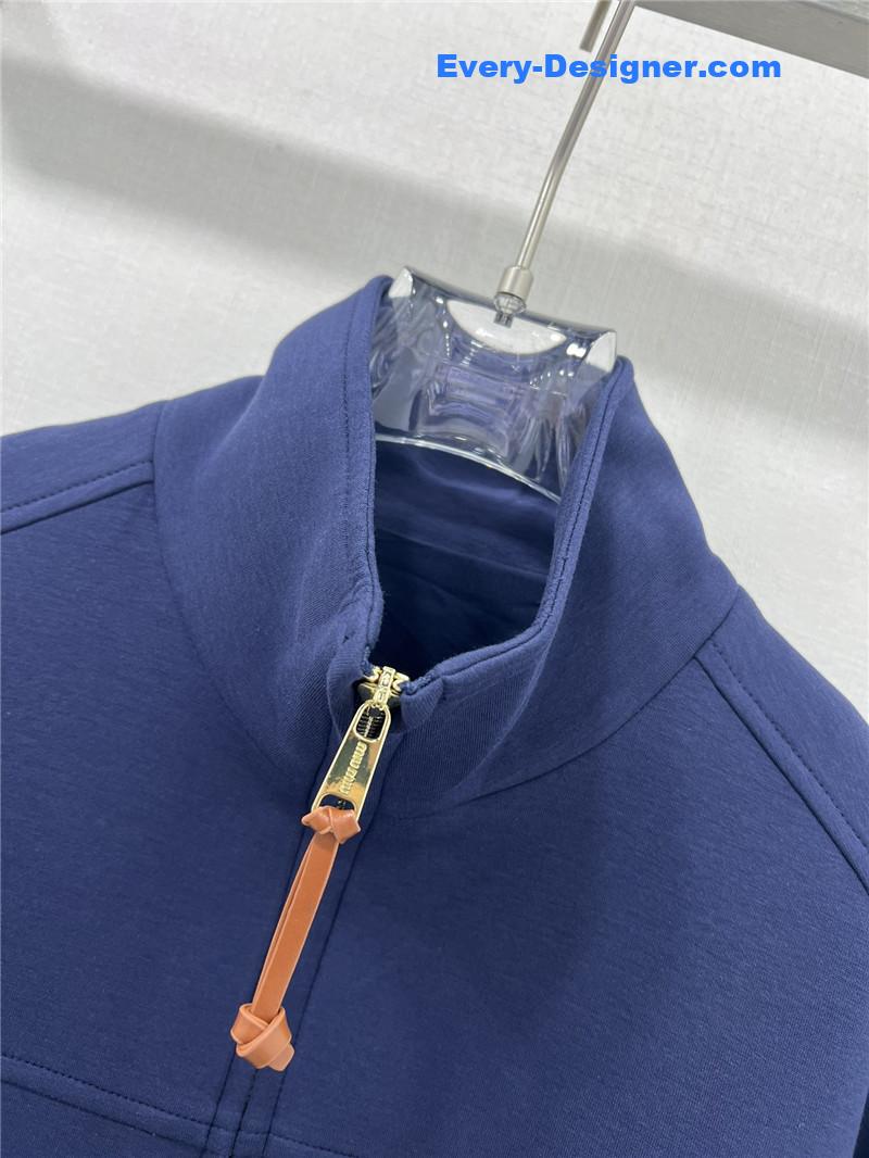 M1um1u zipper jacket