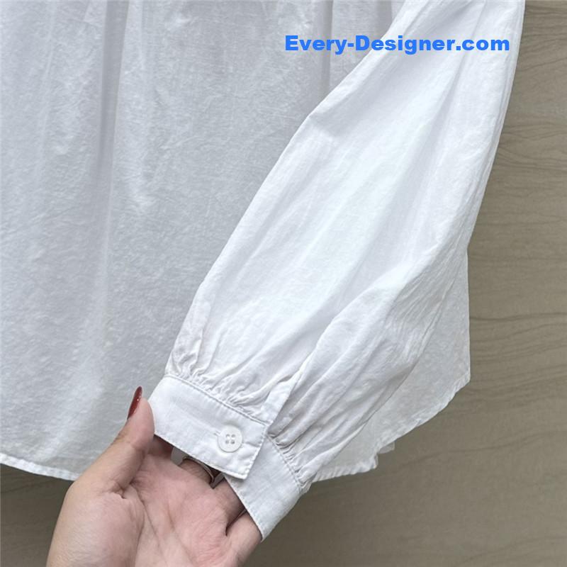 Ce1i*e lace long sleeve shirt