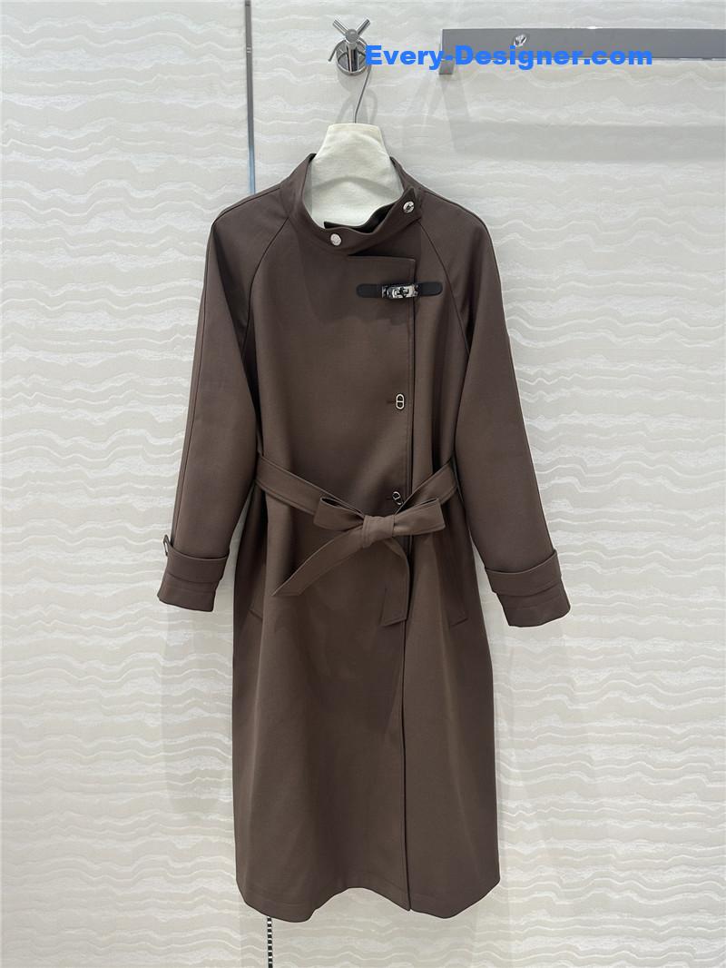 H**me5 oversized trench coat