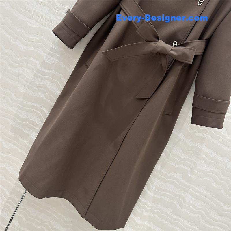 H**me5 oversized trench coat