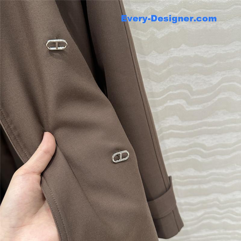 H**me5 oversized trench coat