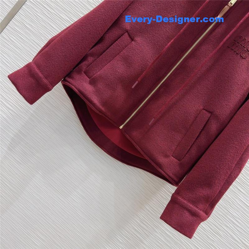 M1um1u hooded jacket