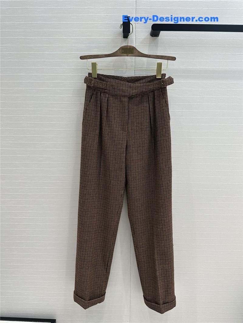 L0r0 P1ana cuffed tailored trousers