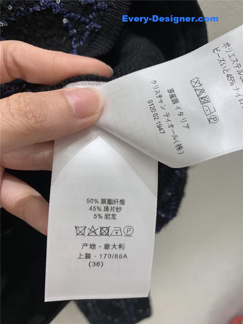 D10r jacquard knitted jacket