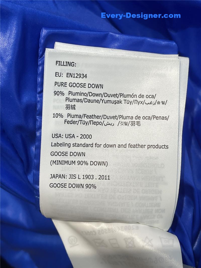 Moncler long down jacket