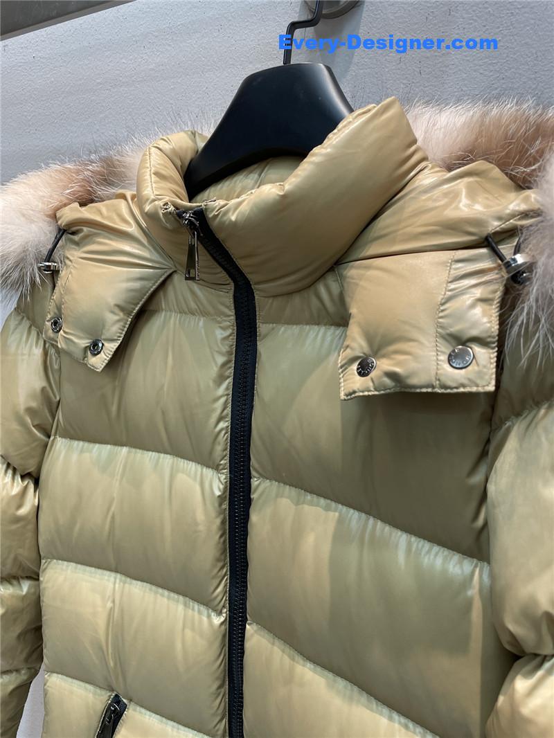 Moncler long down jacket