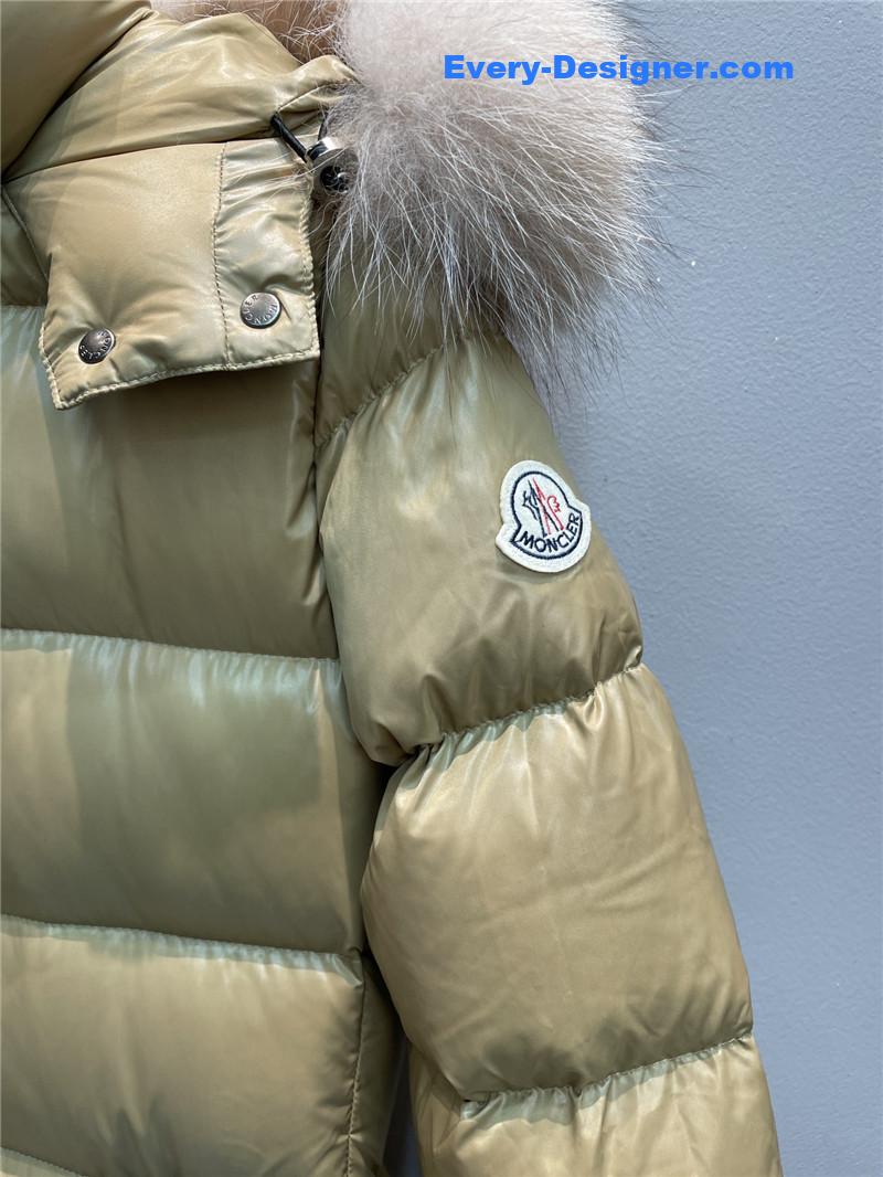 Moncler long down jacket