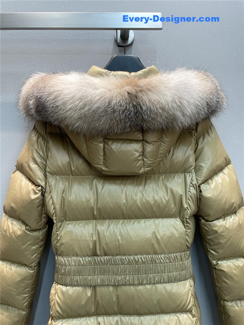 Moncler long down jacket