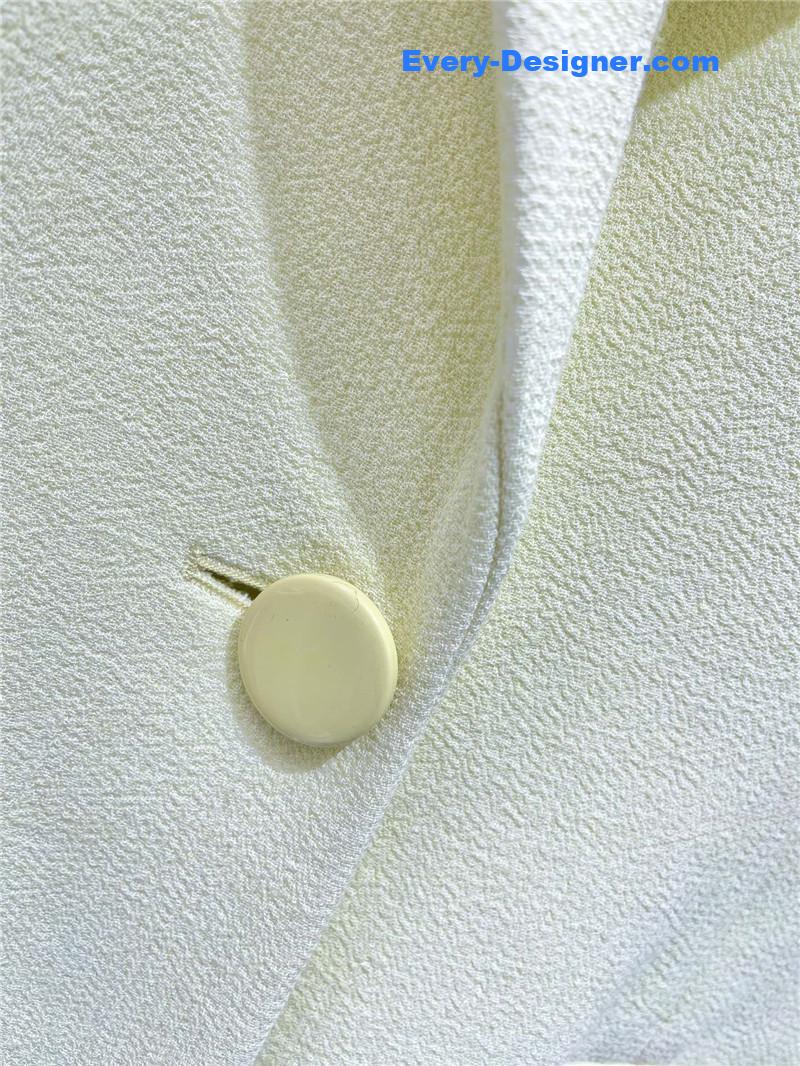 Givenchy single-button wool coat