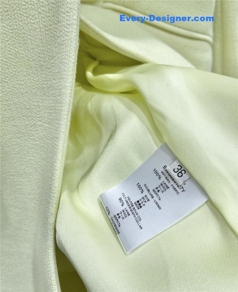 Givenchy single-button wool coat