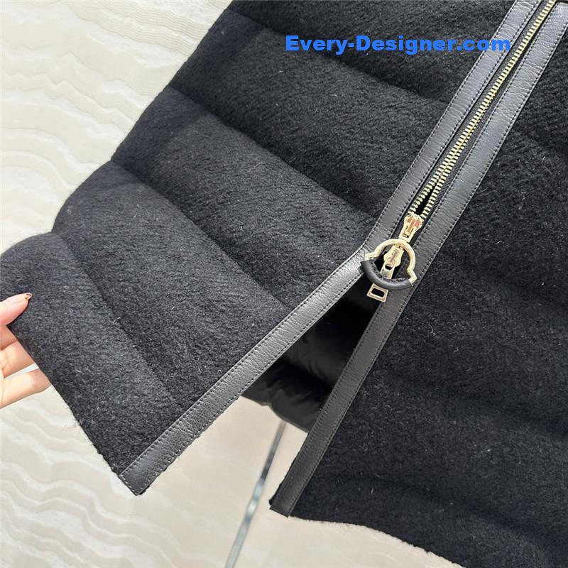 Moncler long down jacket