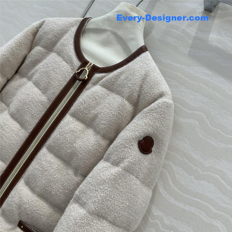 Moncler long down jacket