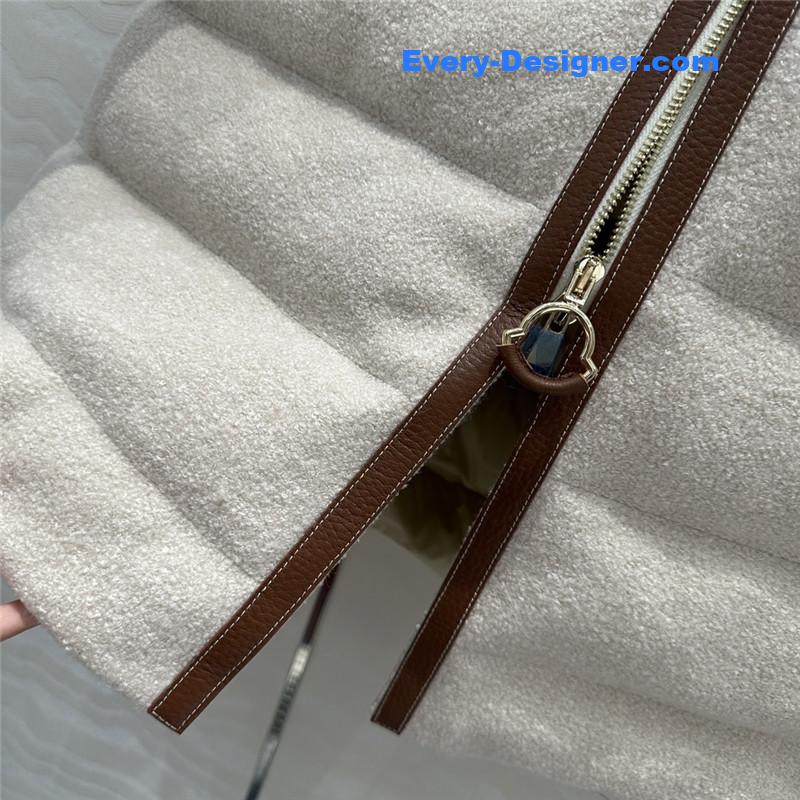 Moncler long down jacket