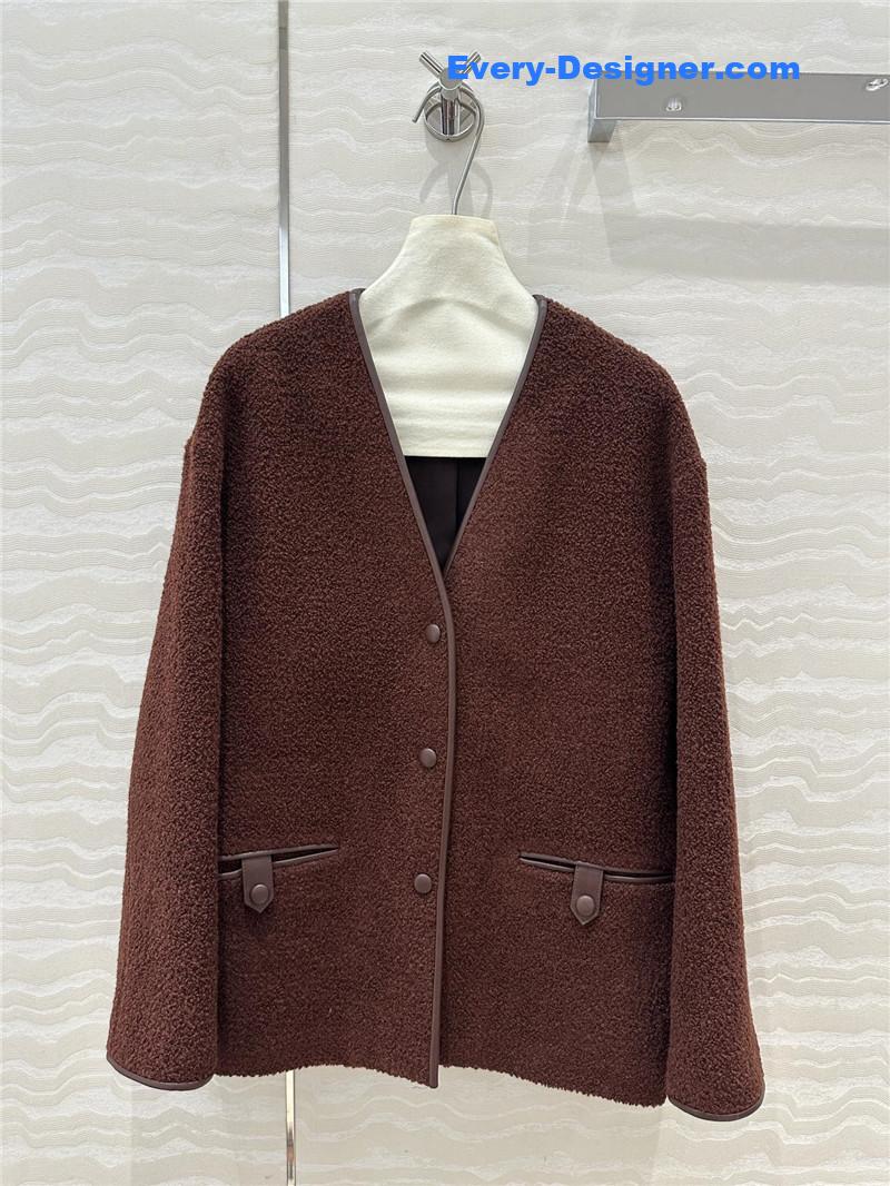 Pra*a wool coat