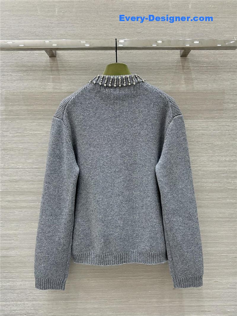 Gvc*1 oversized knitted jacket