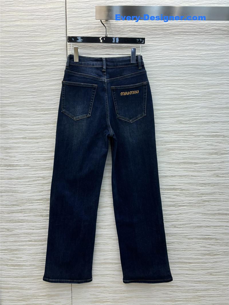 M1um1u straight jeans